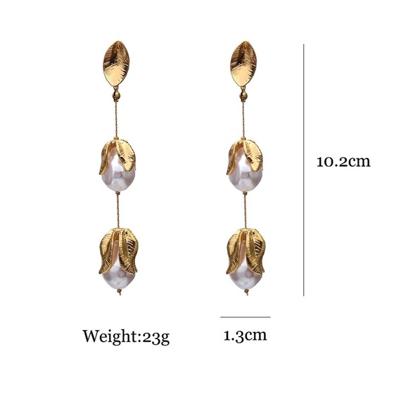 1pair Zara SUNBURST sun STATEMENT EARRINGS - Picture 16 of 16